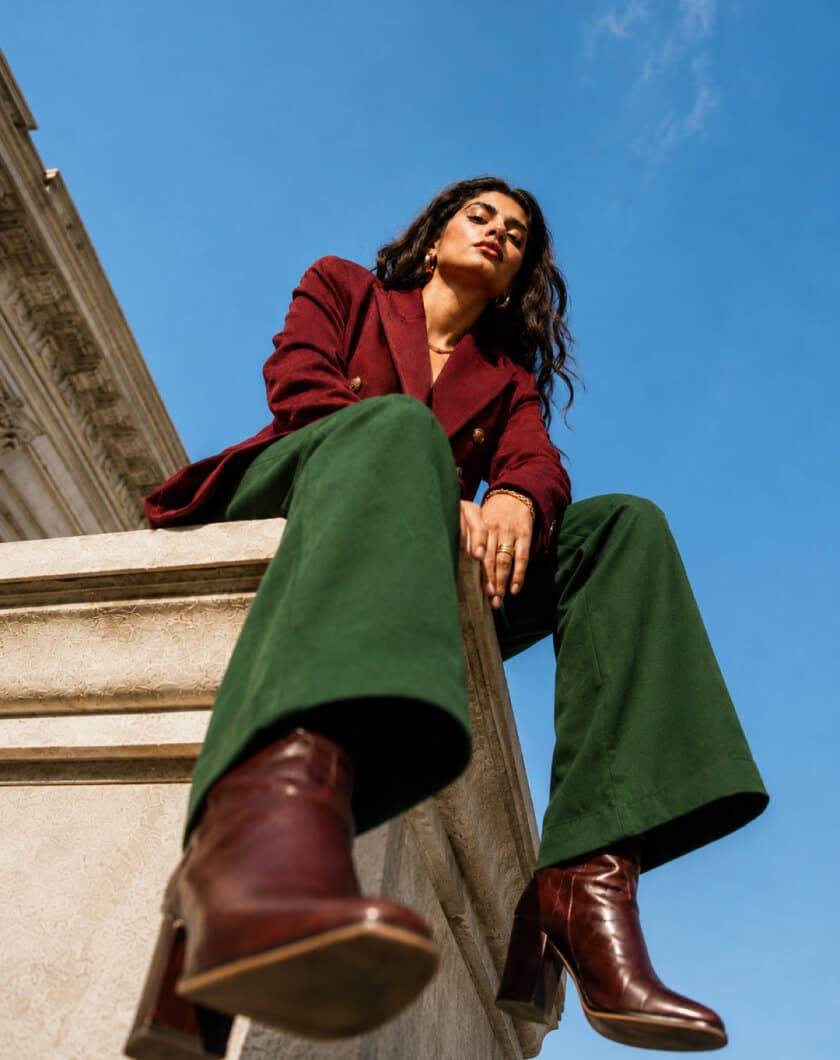 Deep Autumn editorial style