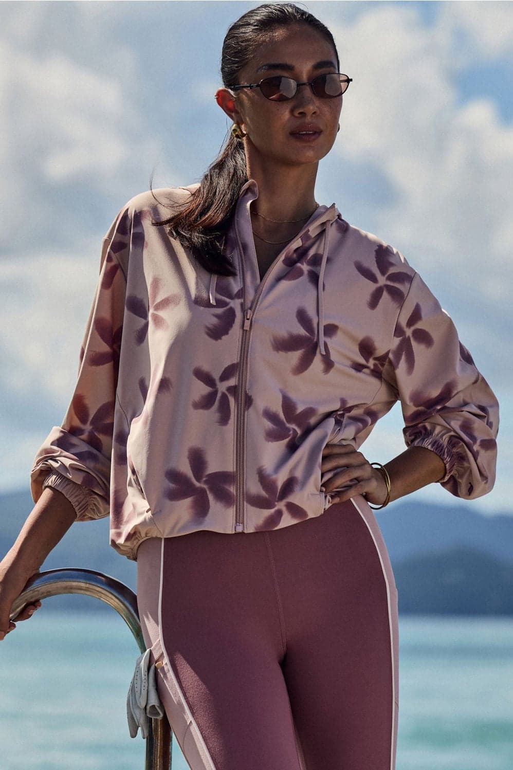 Fabletics All Day Jacket — Dusty pink jacket — image 1 of 6