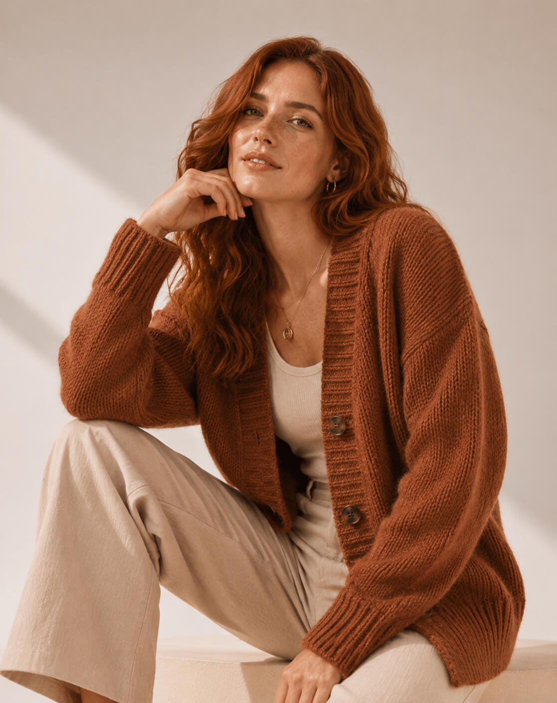 Knitwear for Soft Autumn